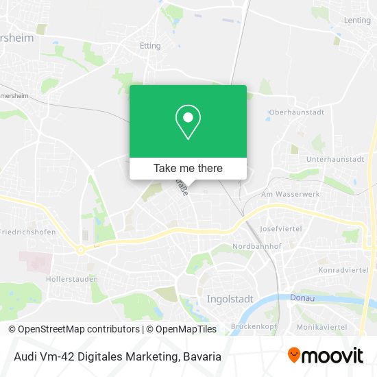 Audi Vm-42 Digitales Marketing map