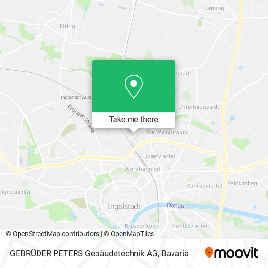 GEBRÜDER PETERS Gebäudetechnik AG map