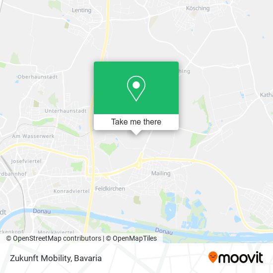 Zukunft Mobility map