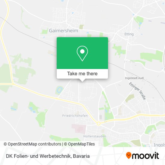 DK Folien- und Werbetechnik map