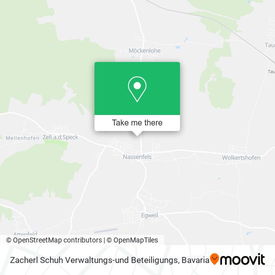 Zacherl Schuh Verwaltungs-und Beteiligungs map