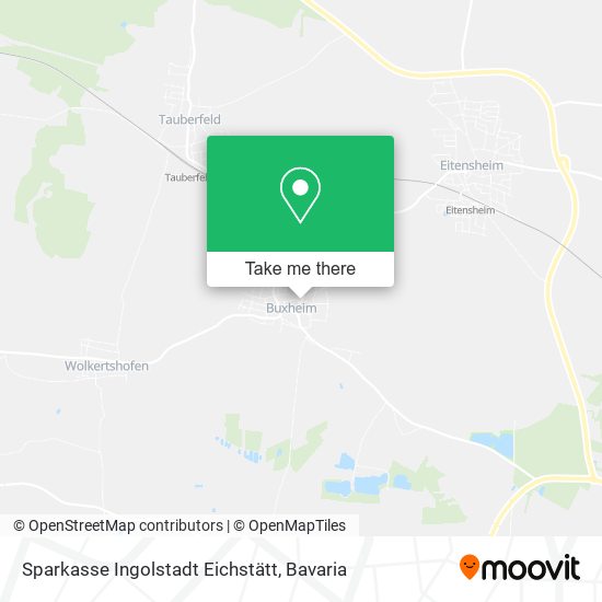 Sparkasse Ingolstadt Eichstätt map