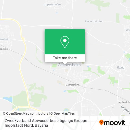 Карта Zweckverband Abwasserbeseitigungs Gruppe Ingolstadt Nord