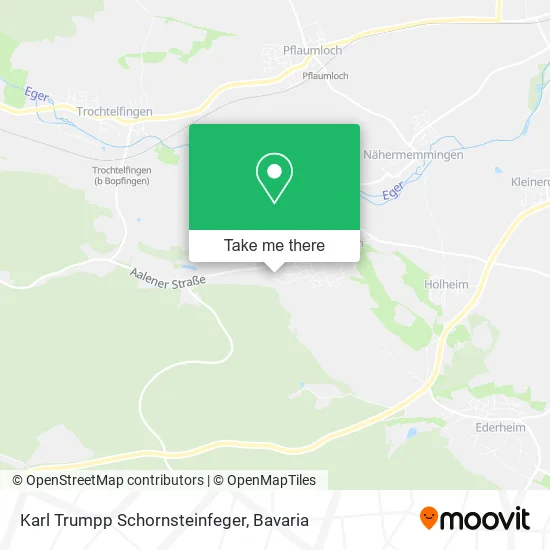 Карта Karl Trumpp Schornsteinfeger