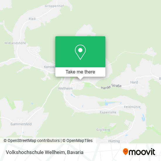 Volkshochschule Wellheim map