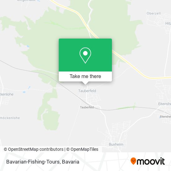 Bavarian-Fishing-Tours map