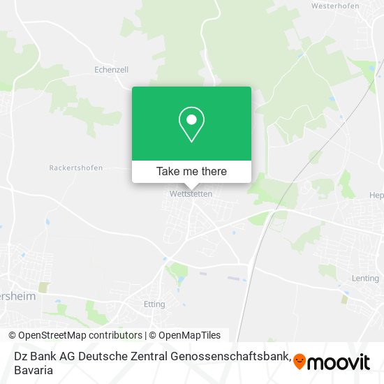 Dz Bank AG Deutsche Zentral Genossenschaftsbank map