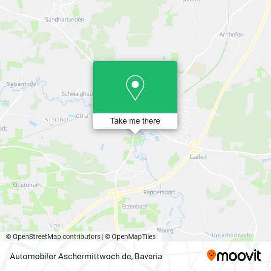 Automobiler Aschermittwoch de map