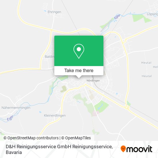 Карта D&H Reinigungsservice GmbH Reinigungsservice