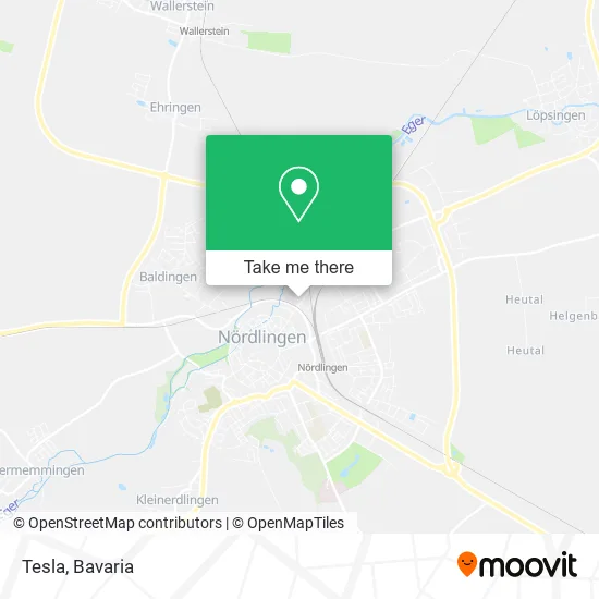 Карта Tesla