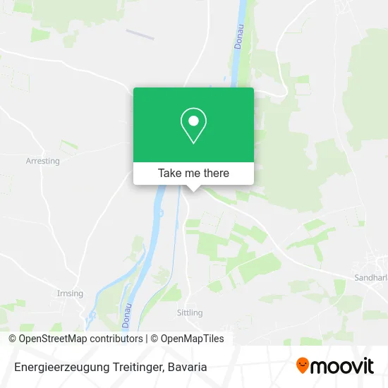 Карта Energieerzeugung Treitinger