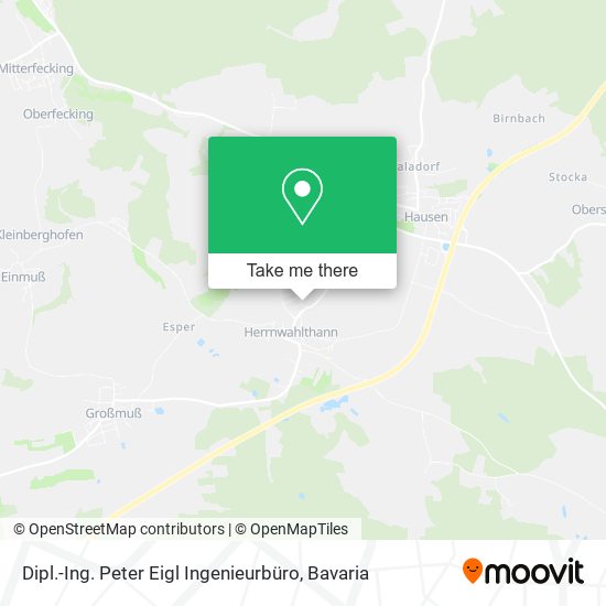 Карта Dipl.-Ing. Peter Eigl Ingenieurbüro