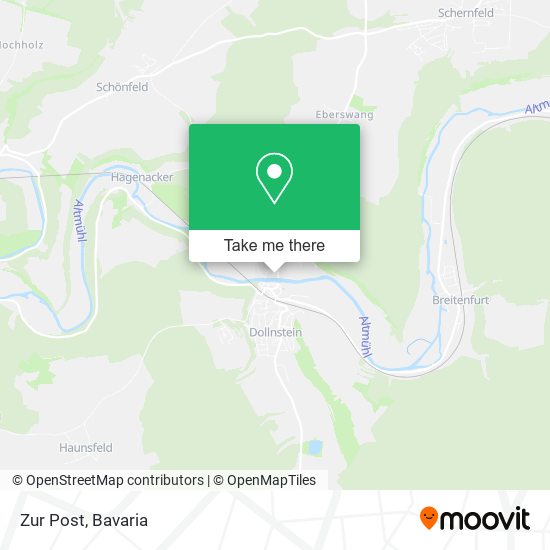 Zur Post map