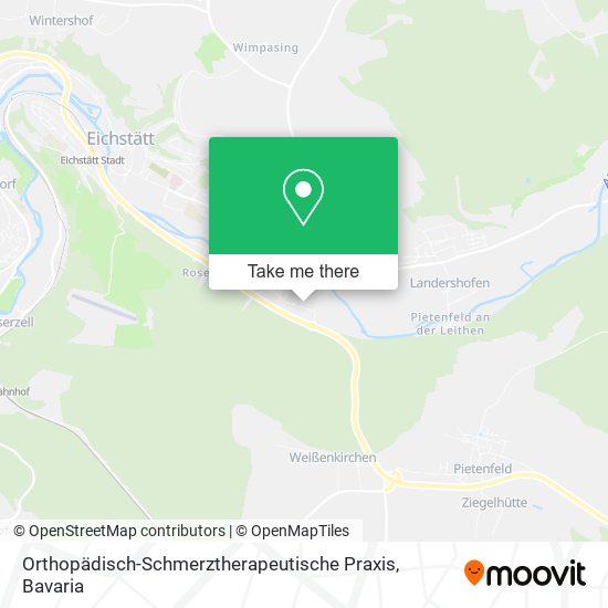 Orthopädisch-Schmerztherapeutische Praxis map