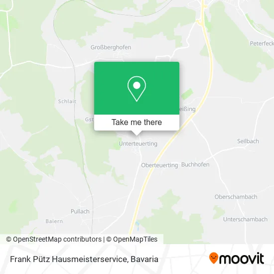 Карта Frank Pütz Hausmeisterservice