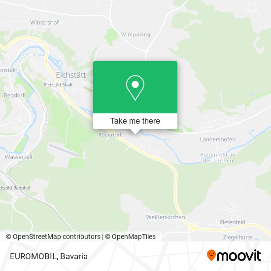 EUROMOBIL map