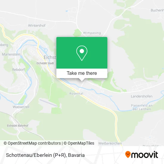 Карта Schottenau/Eberlein (P+R)