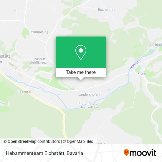 Hebammenteam Eichstätt map