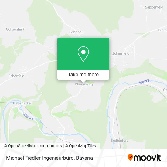 Карта Michael Fiedler Ingenieurbüro