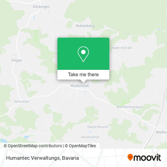 Humantec Verwaltungs map