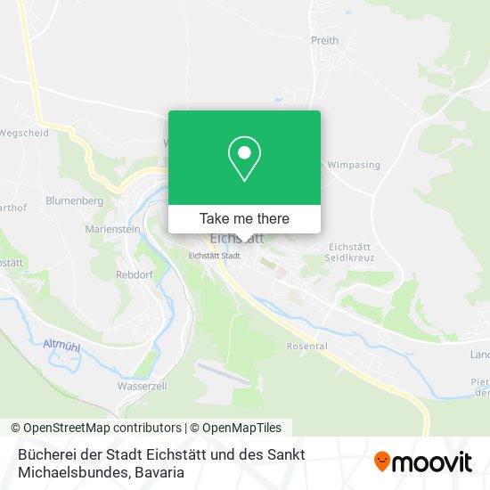 Bücherei der Stadt Eichstätt und des Sankt Michaelsbundes map