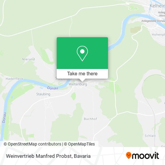 Weinvertrieb Manfred Probst map