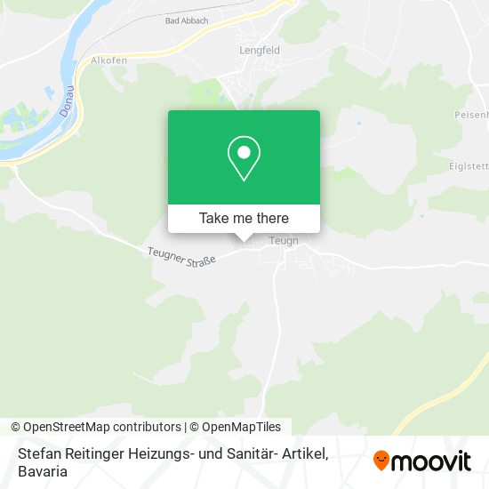 Stefan Reitinger Heizungs- und Sanitär- Artikel map