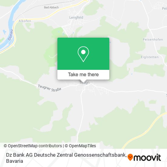 Dz Bank AG Deutsche Zentral Genossenschaftsbank map