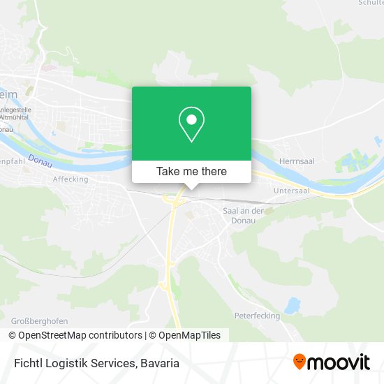 Fichtl Logistik Services map