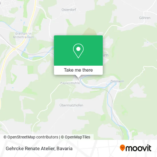 Карта Gehrcke Renate Atelier