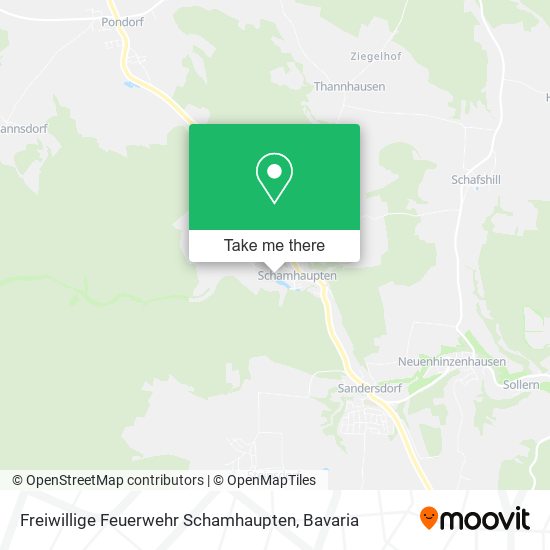 Freiwillige Feuerwehr Schamhaupten map