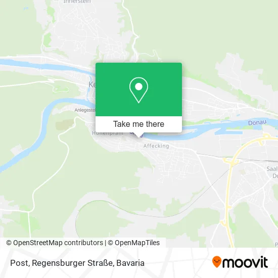 Карта Post, Regensburger Straße