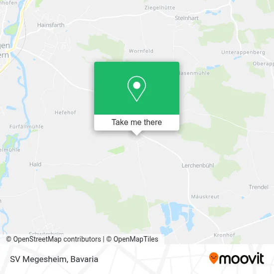 SV Megesheim map