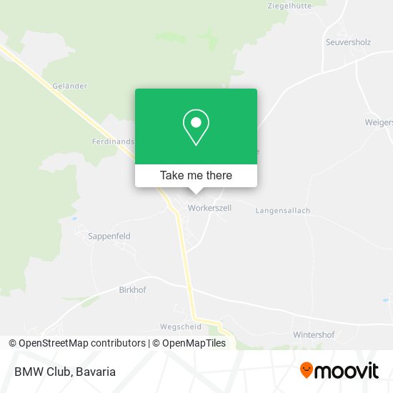 BMW Club map