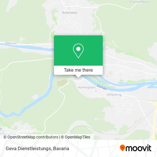 Geva Dienstleistungs map