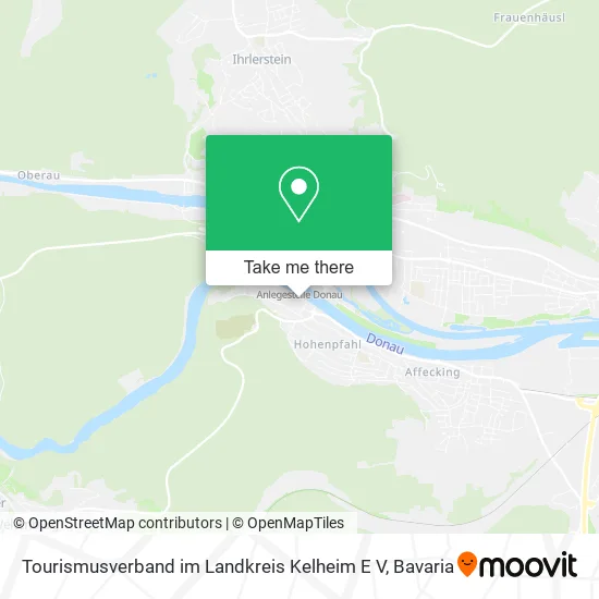 Карта Tourismusverband im Landkreis Kelheim E V