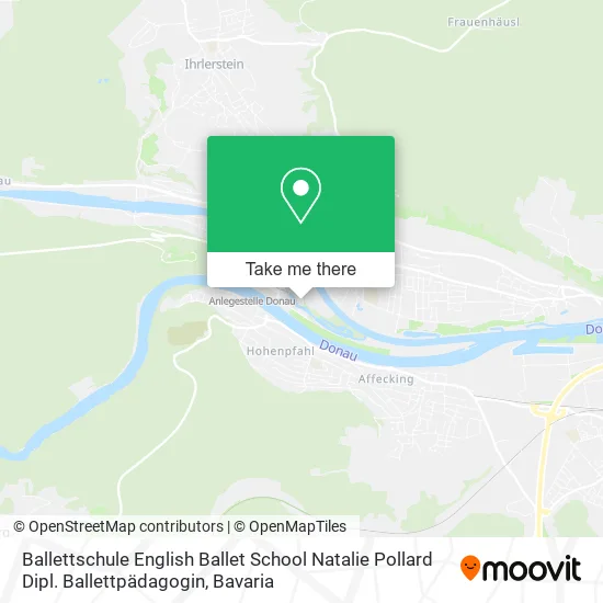 Карта Ballettschule English Ballet School Natalie Pollard Dipl. Ballettpädagogin