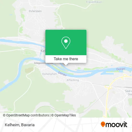 Kelheim map