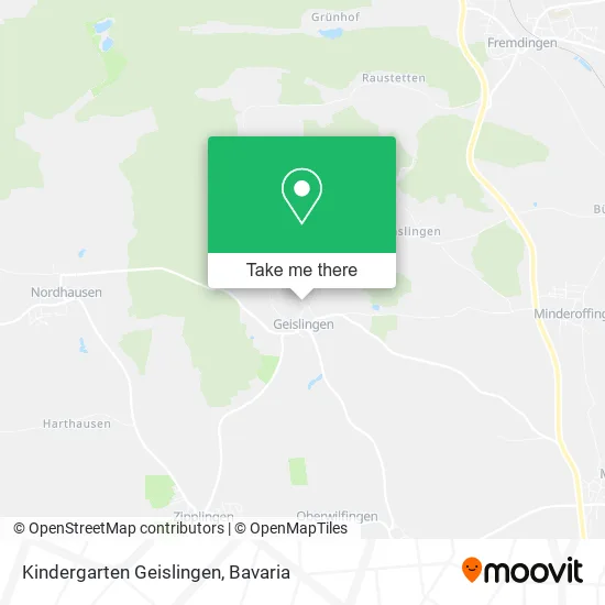 Карта Kindergarten Geislingen