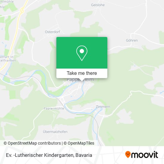 Ev. -Lutherischer Kindergarten map