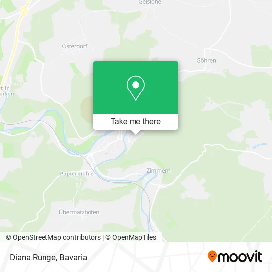 Карта Diana Runge