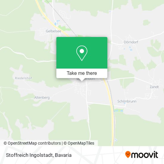 Stoffreich Ingolstadt map