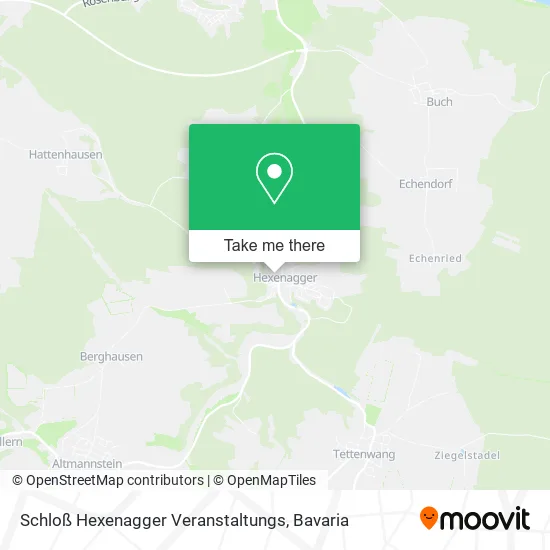 Карта Schloß Hexenagger Veranstaltungs
