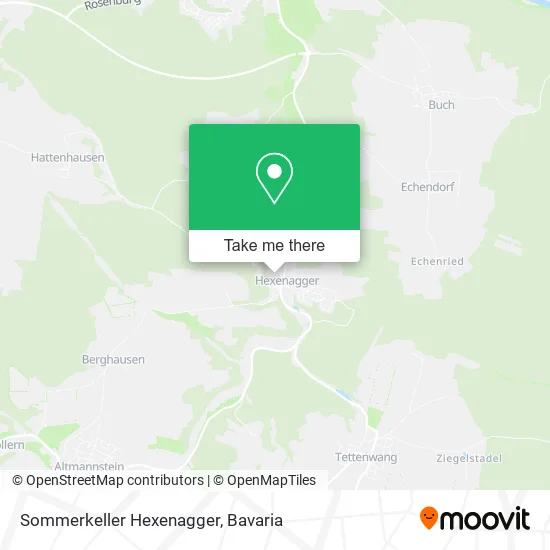 Карта Sommerkeller Hexenagger
