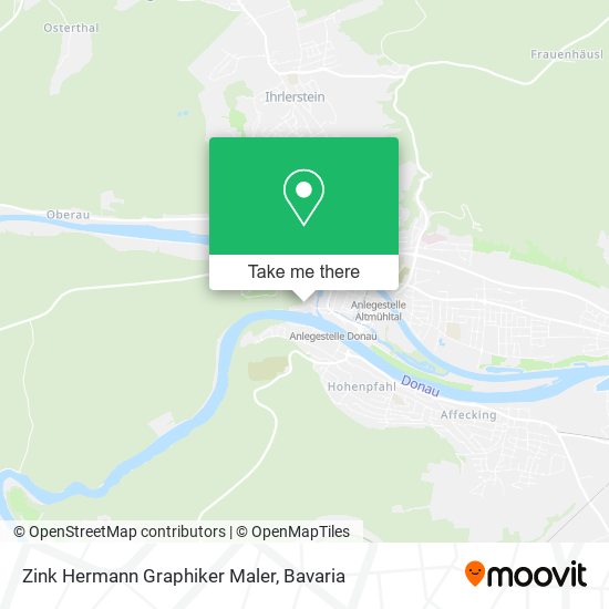 Карта Zink Hermann Graphiker Maler