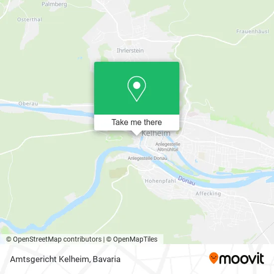 Карта Amtsgericht Kelheim