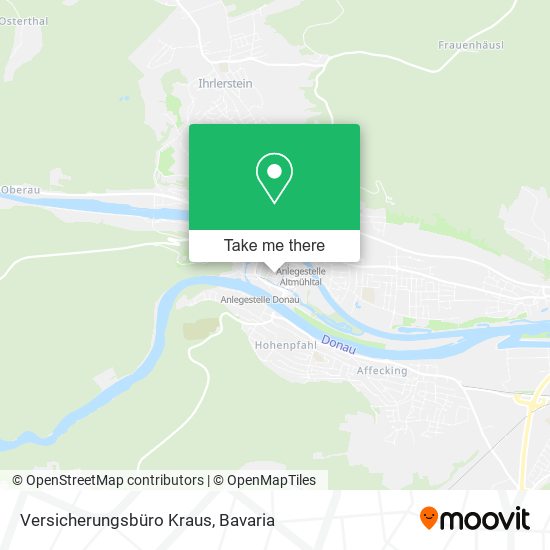 Versicherungsbüro Kraus map