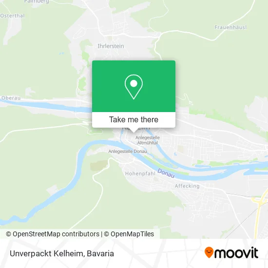 Карта Unverpackt Kelheim