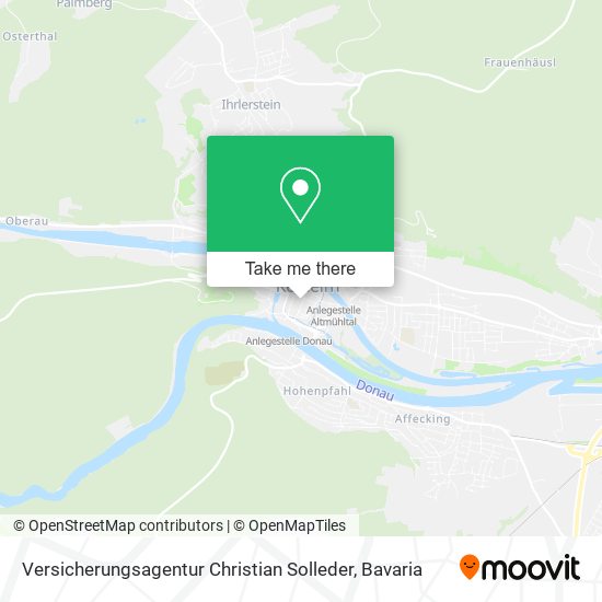 Versicherungsagentur Christian Solleder map