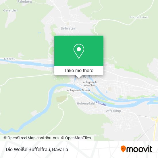 Die Weiße Büffelfrau map